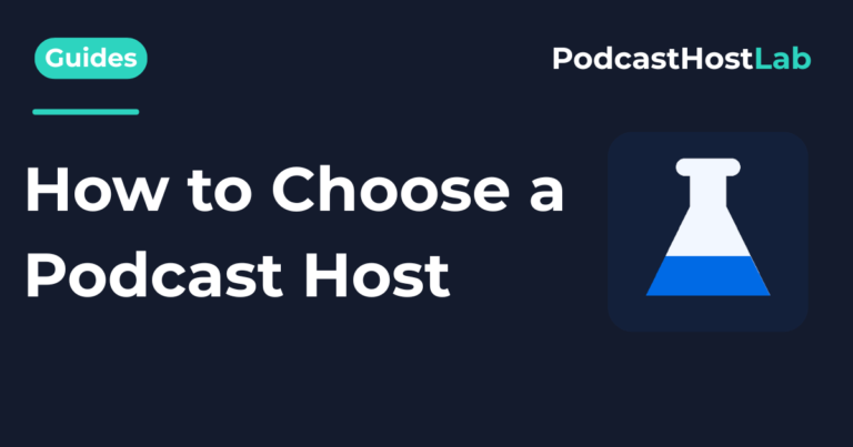 How to Choose a Podcast Host